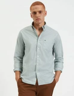 End-On-End Beatnik Wash Shirt - Forest Green