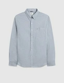 Brighton Oxford Organic Shirt - Navy -clothing Shop M402BEN0001 NAVY 1 a0440269 8abd 45dc 874c 6bb5760f7883