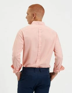 End-On-End Beatnik Wash Shirt - Orange -clothing Shop M402BEN0001 ORANGE 4