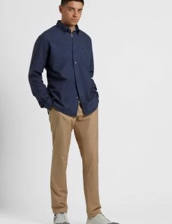 Beatnik Oxford Garment Dye Shirt - Indigo -clothing Shop M402BEN0002 INDIGO BM