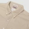 Beatnik Oxford Garment Dye Shirt - Stone