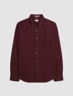 Uniform Flannel Shirt - Merlot -clothing Shop M402BEN0004 MERLOT 1 d0419cde 29a4 4abf a735 46e22c55a4f6