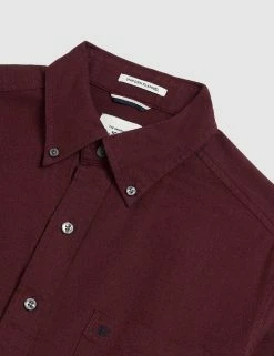 Uniform Flannel Shirt - Merlot