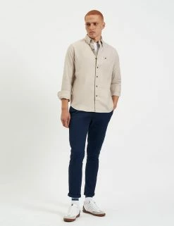 Uniform Flannel Shirt - Oatmeal -clothing Shop M402BEN0004 OATMEAL 1