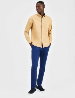 Beatnik Oxford Garment Dye Shirt - Khaki 13 Beatnik Oxford Garment Dye Shirt - Khaki -clothing Shop M402BEN0017 KHAKI 0469