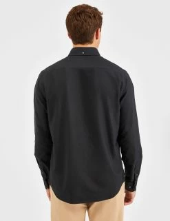 Beatnik Oxford Garment Dye Shirt - Washed Black -clothing Shop M402BEN0017 WASHEDBLACK 0749