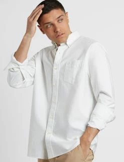 Brighton Oxford Organic Shirt - White