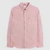 Brighton Oxford Organic Shirt - Light Red