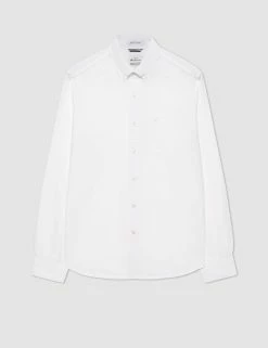 Brighton Oxford Organic Shirt - White -clothing Shop M407BEN0002 WHITE 1