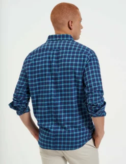 Custom House Tartan Shirt - Navy 9 Custom House Tartan Shirt - Navy -clothing Shop M407BEN0003 NAVY 4 001203fd 4f5d 4b6d b0d2 1519d2acd023