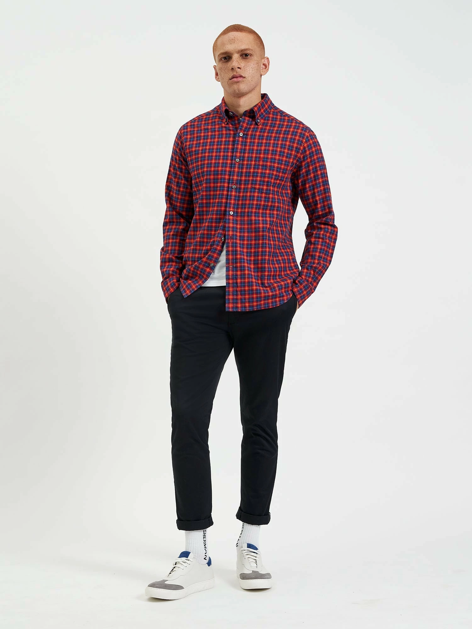 Custom House Tartan Shirt - Red 6 Custom House Tartan Shirt - Red - Image 6