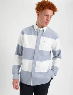 Brighton Oxford Organic Garment Dye Rugby Shirt