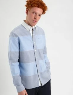 Brighton Oxford Organic Garment Dye Rugby Shirt