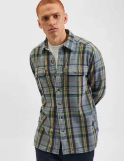 Uniform Shirt Jacket - Military Green -clothing Shop M408BEN0001 MILITARYGREEN 4 sized scaled