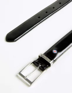 Scotty Leather Dress Belt - Black