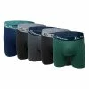 Men's 5-Pack No-Fly Cotton Stretch Boxer Briefs - Multi