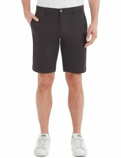 Brushed Stretch Cotton Short - Dark Navy