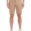 Brushed Stretch Cotton Short - Stone