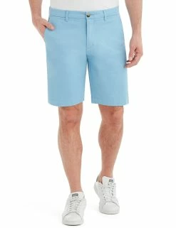 Brushed Stretch Cotton Short - Dusk Blue