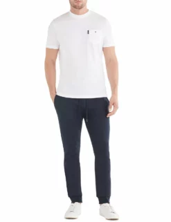 Tipped-Waistband Jogger Pant - Midnight