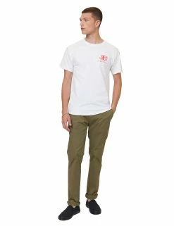Ben Sherman X Brian Cannon AW20 Graphic T-Shirt - White -clothing Shop brian cannon tshirt white ben sherman x brian cannon aw20 graphic t shirt white full scaled