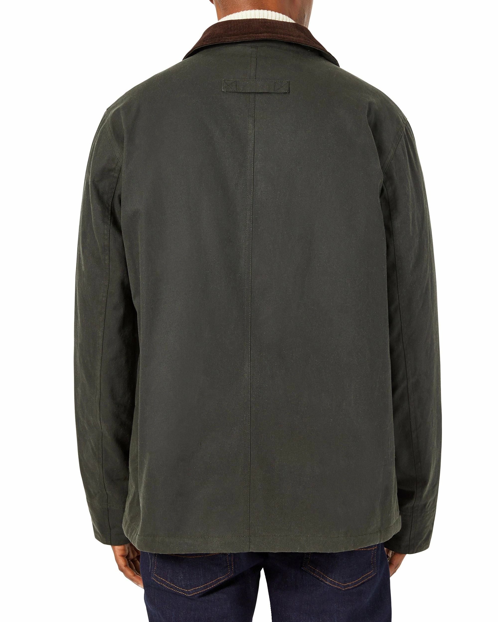 Men's Coated Cotton Jacket With 2 Oz. Fill - Loden 2 Men's Coated Cotton Jacket With 2 Oz. Fill - Loden - Image 2