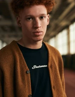 B By Ben Sherman Textured Knit Cardigan - Ginger -clothing Shop custom resized 033d3be3 8377 4399 8730 a6752c02ce2d