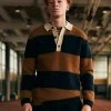 B By Ben Sherman Rugby Knit Sweater