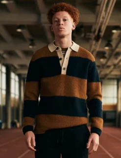 B By Ben Sherman Rugby Knit Sweater