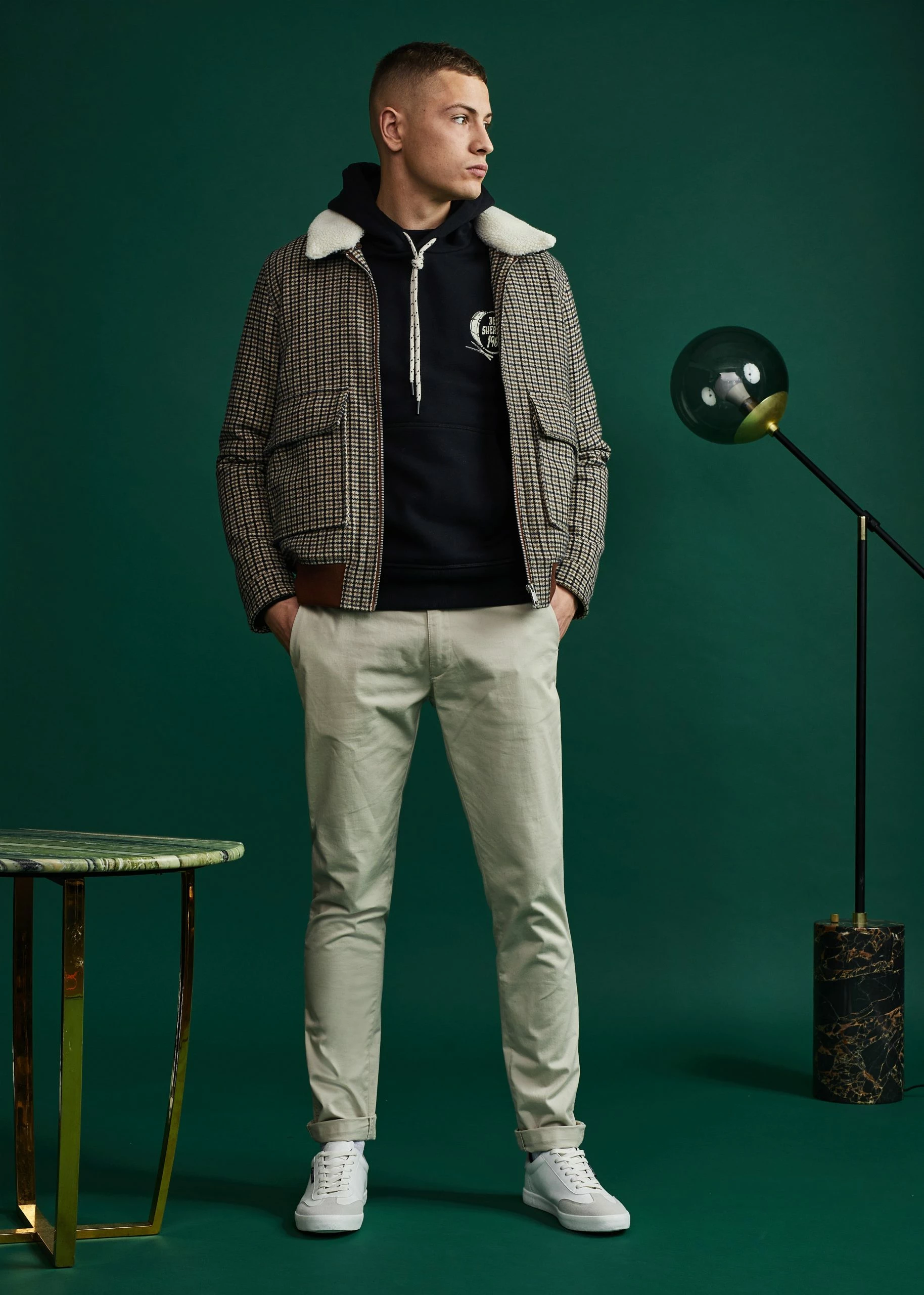 Heritage Check Wool Blend Jacket 2 Heritage Check Wool Blend Jacket - Image 2