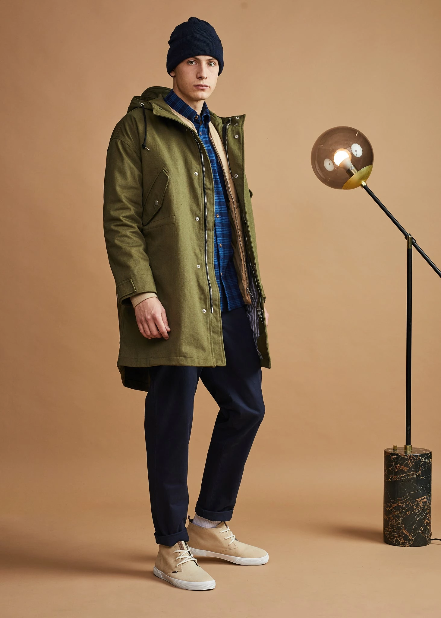 Fishtail-Hem Adjustable Parka 1 Fishtail-Hem Adjustable Parka