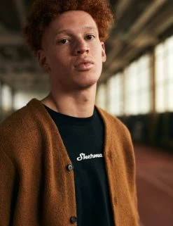 B By Ben Sherman Textured Knit Cardigan - Ginger -clothing Shop custom resized 5e2799e9 206d 4357 b517 b53dfbf2ddfc