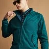 Signature Harrington Jacket - Ocean Green