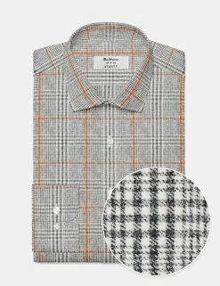 Custom Twisted Yarn Heritage Check Shirt