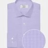 Custom Performance Houndstooth Shirt - Purple