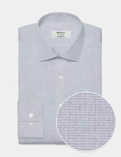 Custom End-On-End Beatnik Shirt - Navy