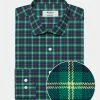 Custom House Tartan Shirt - Green