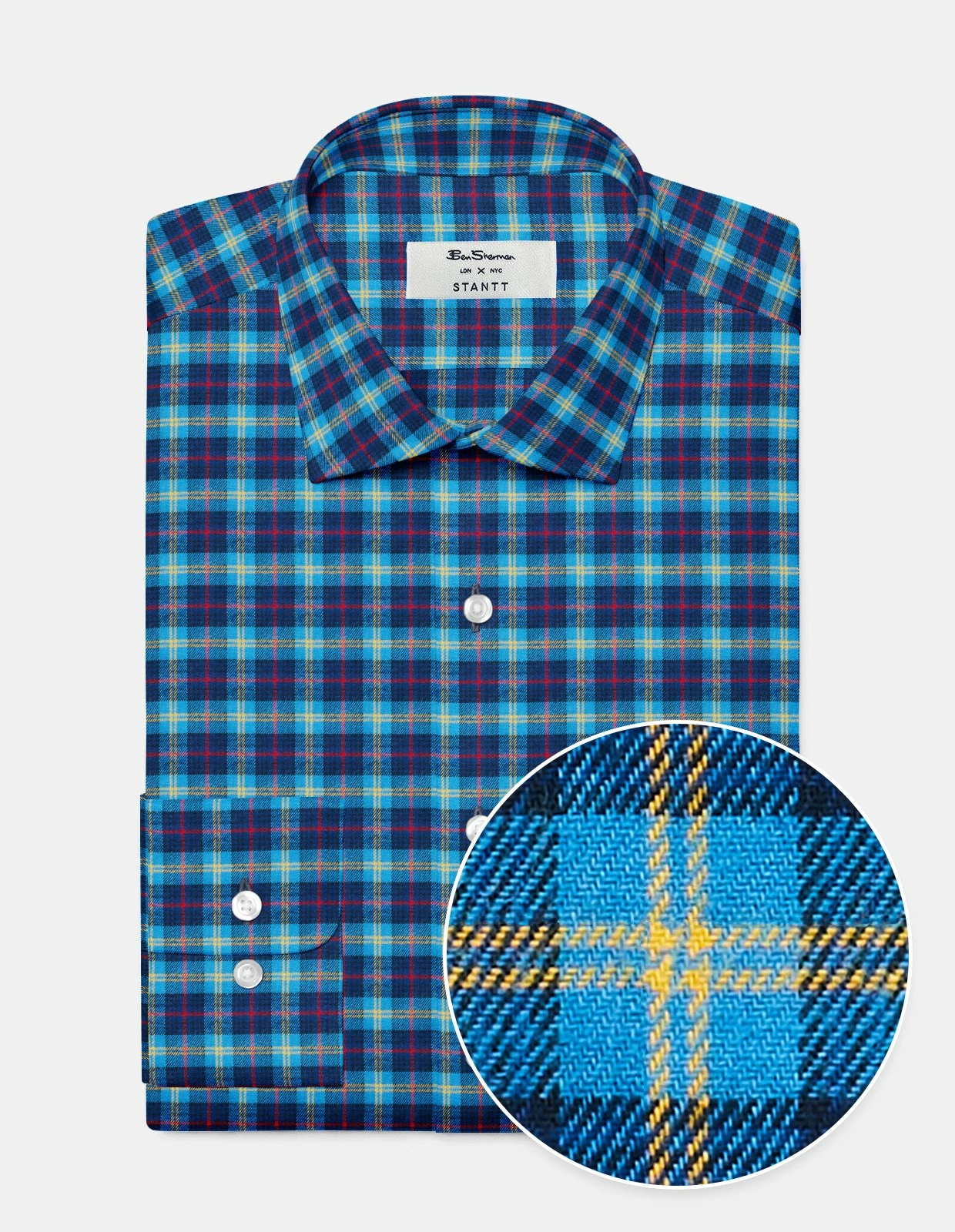 Custom House Tartan Shirt - Navy 1 Custom House Tartan Shirt - Navy