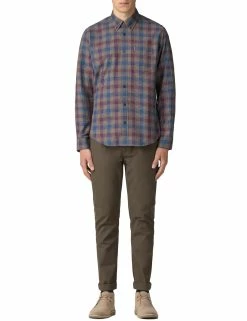 Long-Sleeve Heritage Check Shirt - Burnt Orange -clothing Shop ma18f50800 481.full 45c7bc84 1bce 4e59 8fe4 75c3e91de1bd