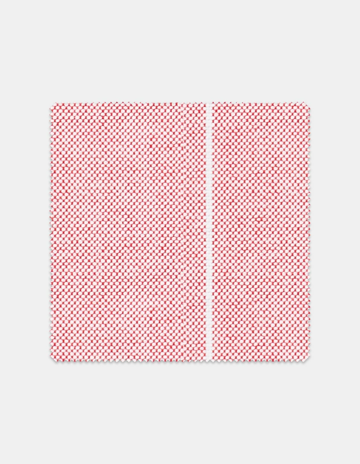 Custom Brighton Oxford Organic Shirt - Light Red Chalk Stripe 2 Custom Brighton Oxford Organic Shirt - Light Red Chalk Stripe - Image 2