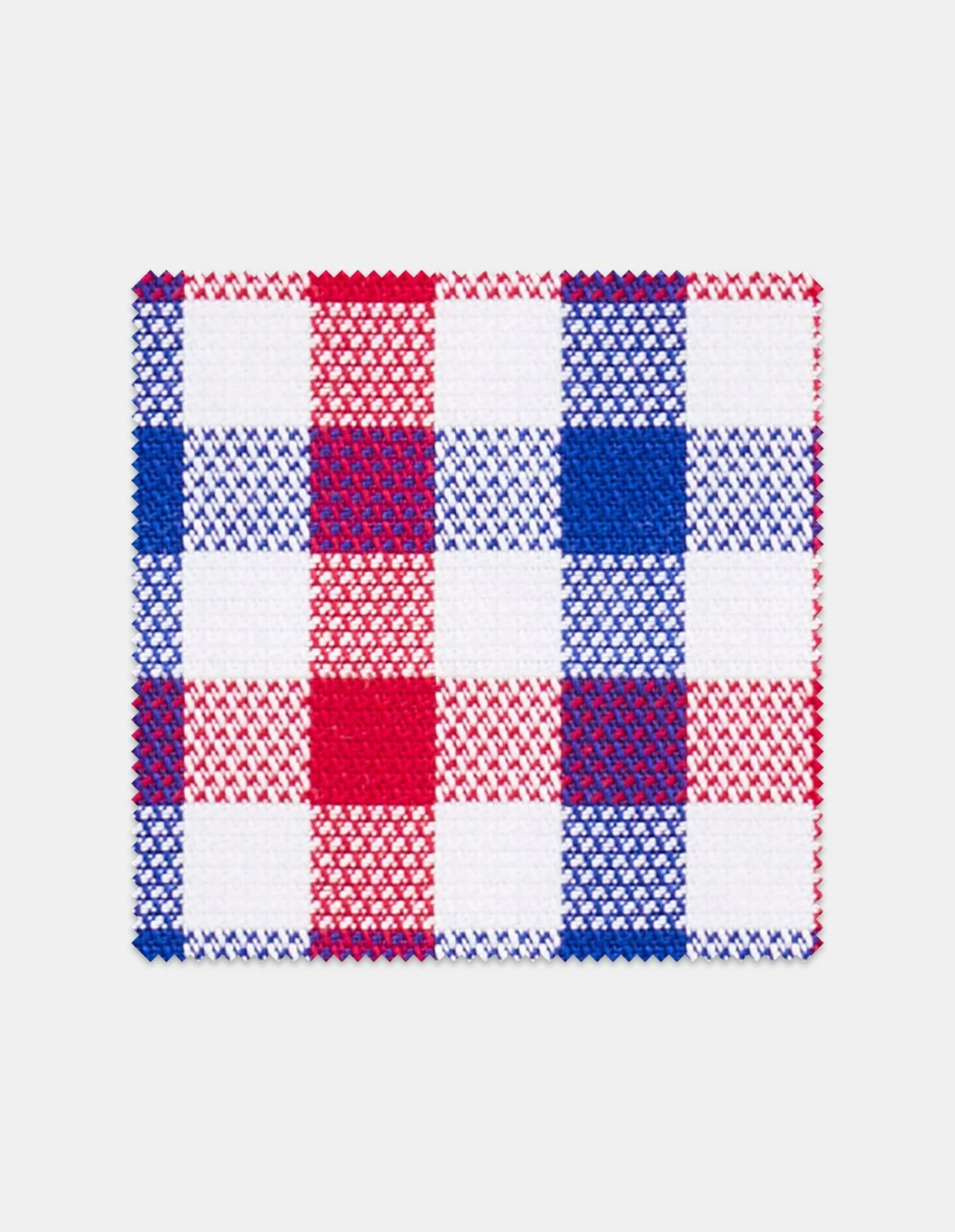 Custom Heritage Gingham Check Shirt - Red 2 Custom Heritage Gingham Check Shirt - Red - Image 2