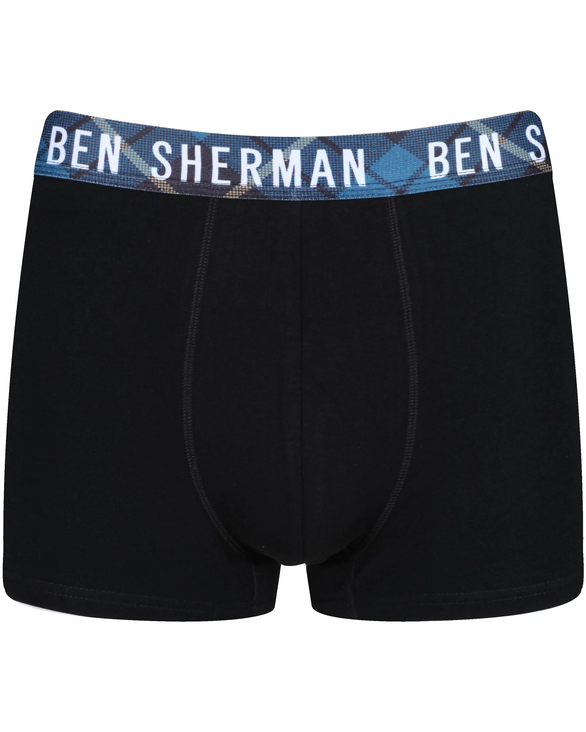 Mason Men's 3-Pack Fitted No-Fly Boxer-Briefs - Black 3 Mason Men's 3-Pack Fitted No-Fly Boxer-Briefs - Black - Image 3