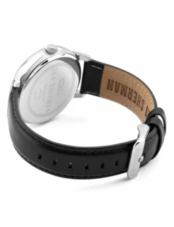 Men's Kensington Professional Watch - Black/White/Silver 5 Men's Kensington Professional Watch - Black/White/Silver -clothing Shop wb017 b kensington professional watch black white silver back