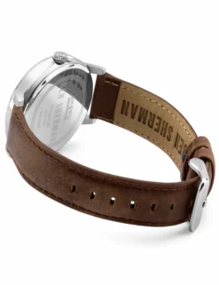 Men's Kensington Professional Watch - Brown/Navy/Silver 5 Men's Kensington Professional Watch - Brown/Navy/Silver -clothing Shop wb017ubr mens kensington professional watch with brown leather strap navy dial back