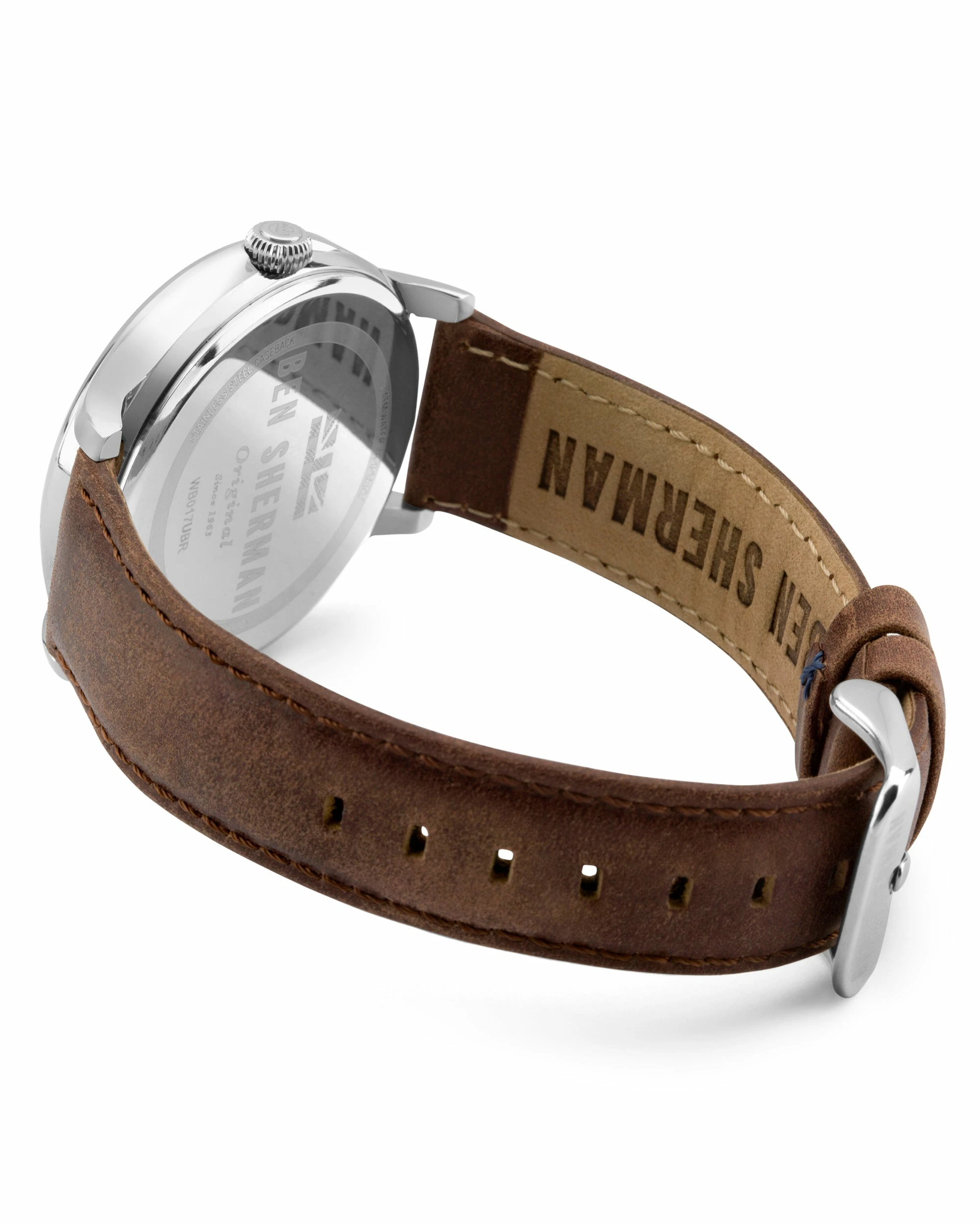 Men's Kensington Professional Watch - Brown/Navy/Silver 3 Men's Kensington Professional Watch - Brown/Navy/Silver - Image 3