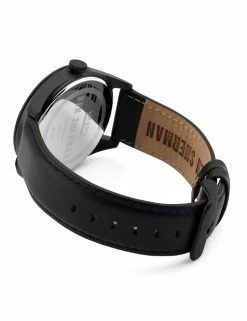 Men's Spitalfields Social Watch - Black/Black/Black -clothing Shop wb019 bb spitalfields social watch black black black back