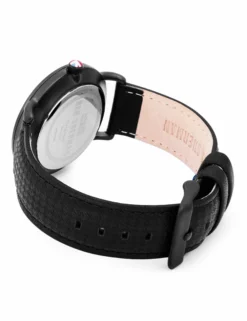 Men's Brighton Dogtooth Watch - Black/Black/Black -clothing Shop wb026 bb brighton dogtooth watch black black black back