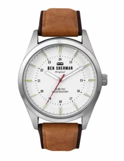 Men's Spitalfields Outdoor Watch - Tan/White/Silver
