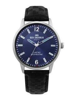 Men's Daltrey Social Watch - Black/Navy/Silver