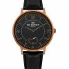 Men's Portobello Heritage Watch - Black/Black/Brown